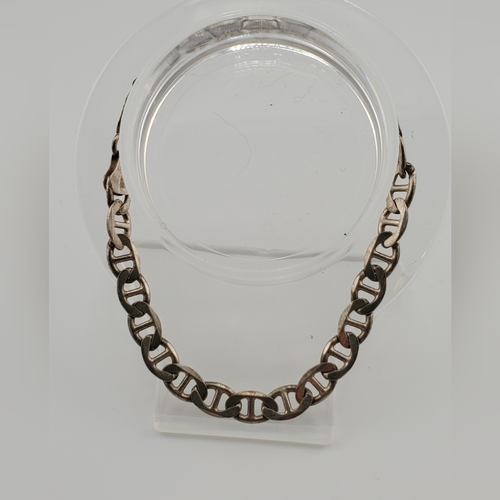 Sterling 925 Mariner Anchor Link Bracelet